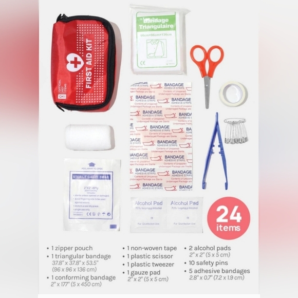Mini Portable First Aid Kit NWT - Picture 4 of 5